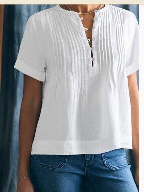 Faherty Gemina Linen Shirt